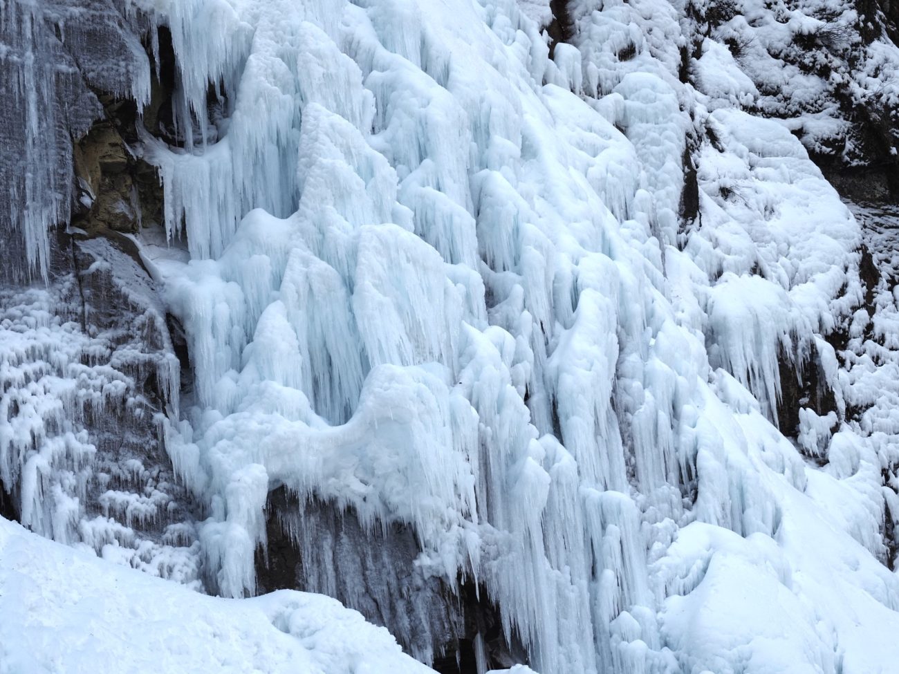 冬の米子大瀑布