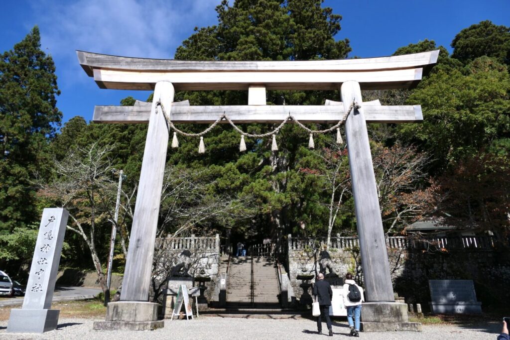戸隠神社中社の鳥居