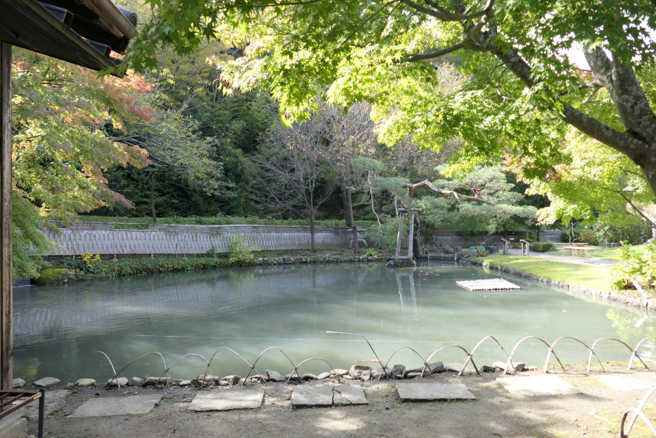 長野市松代 山寺常山邸の池