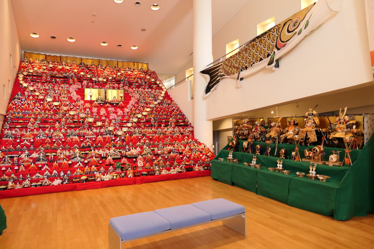 須坂アートパーク　世界の民族博物館　端午の節句