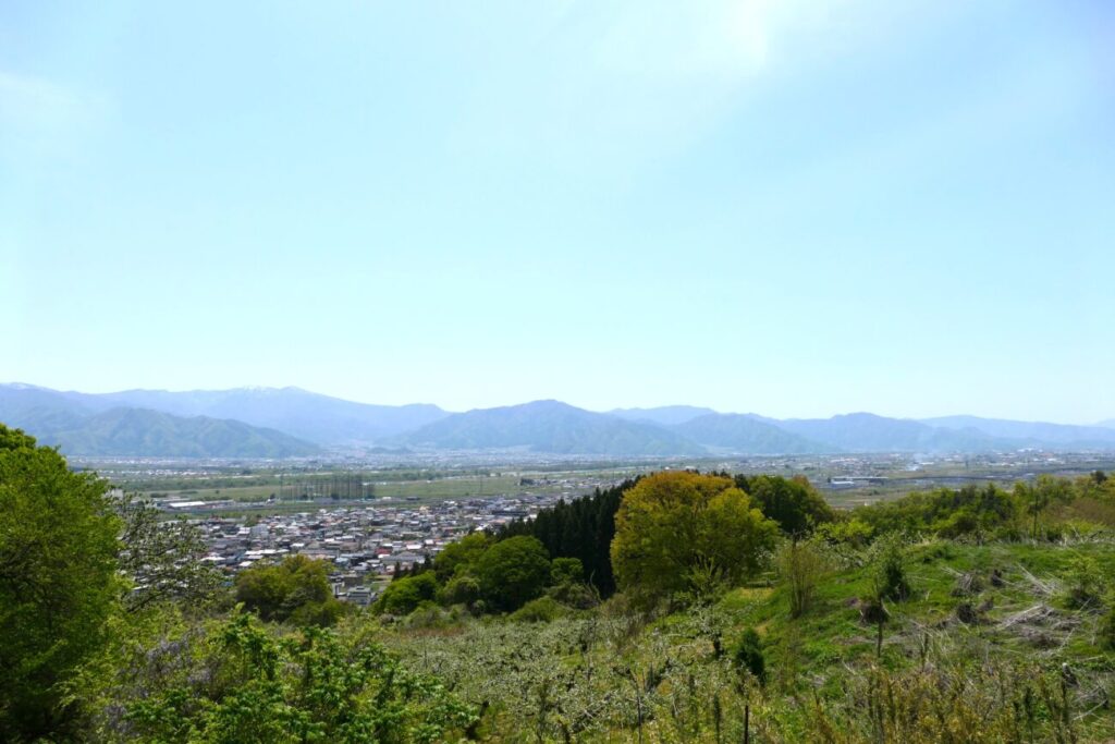 長野市豊野町 空にカラフル