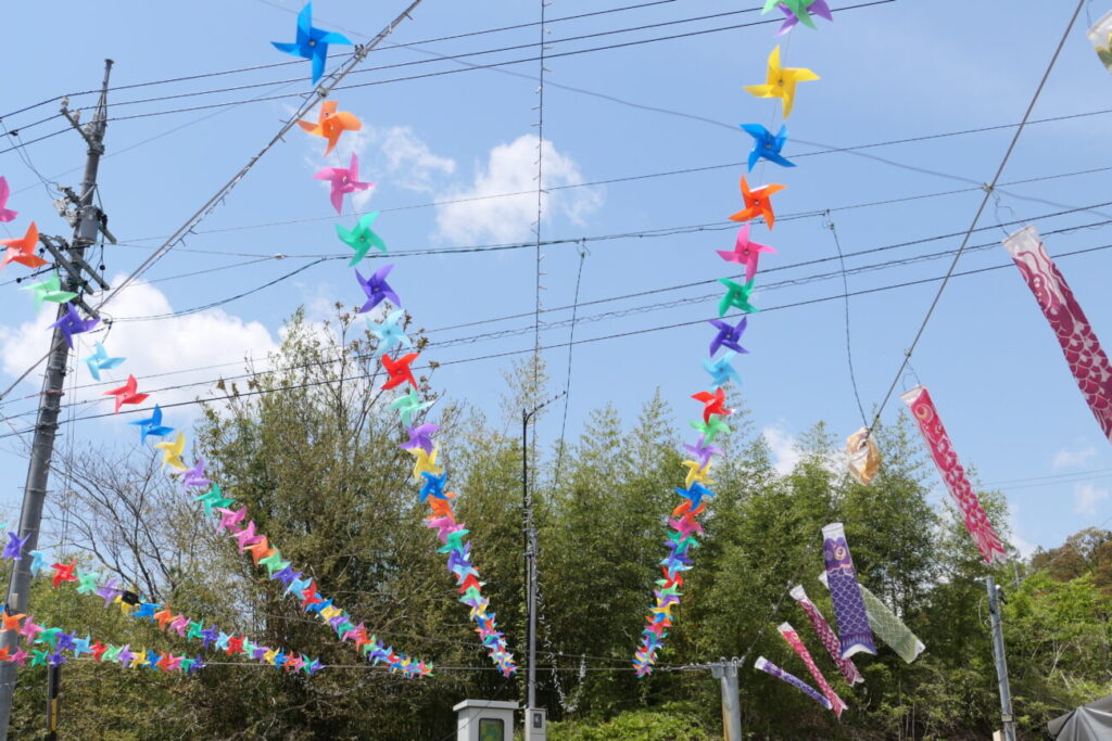 長野市豊野町 空にカラフル