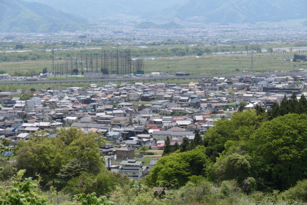 長野市豊野町 空にカラフル