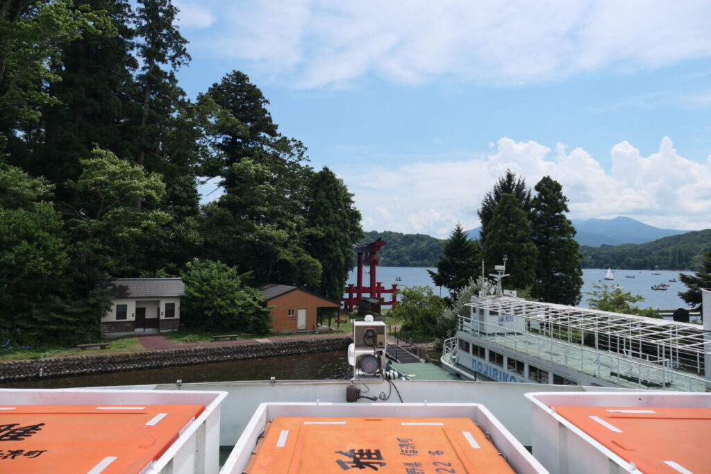 長野県信濃町 野尻湖 琵琶島
