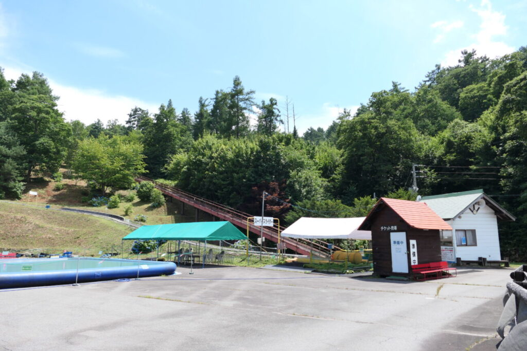 長野県飯綱町 霊仙寺湖 キッズパーク