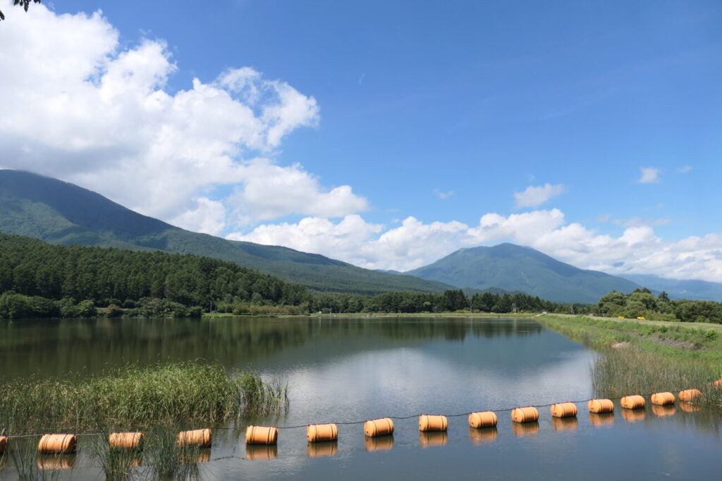 長野県飯綱町 霊仙寺湖