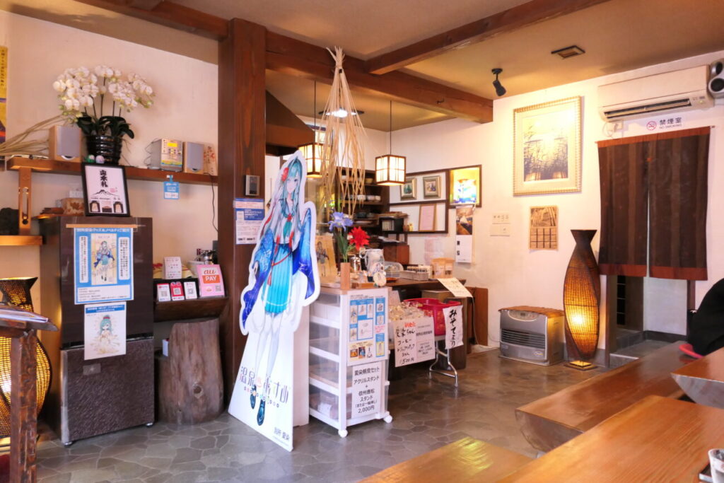 長野県上田市 別所温泉 スケッチブック 店内