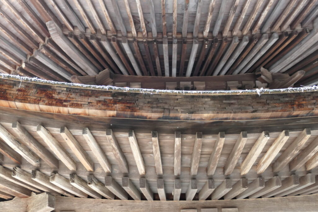 長野県上田市 安楽寺の国宝八角三重塔(日本唯一の八角塔)