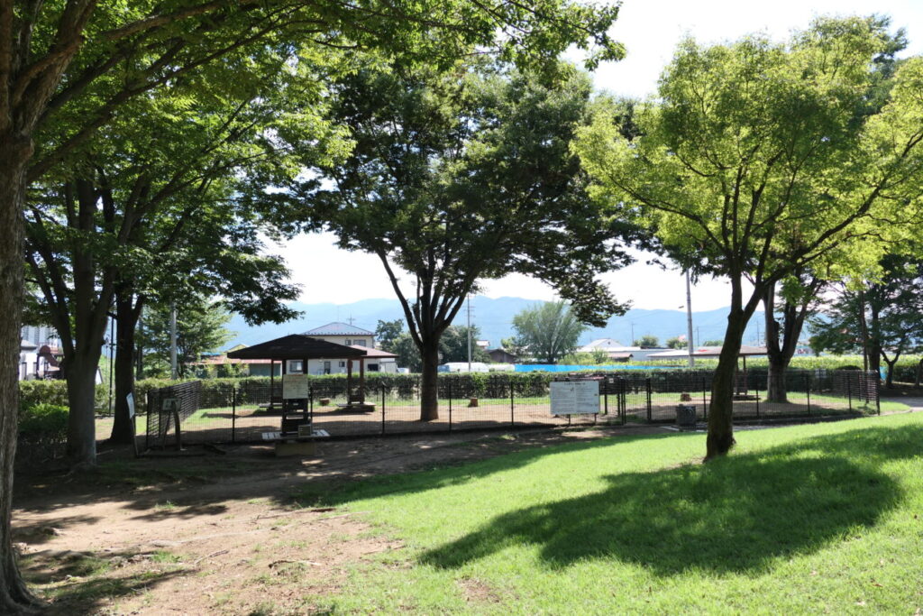 長野市 川中島古戦場ドッグラン