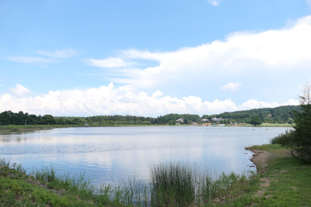 長野県飯綱町 霊仙寺湖