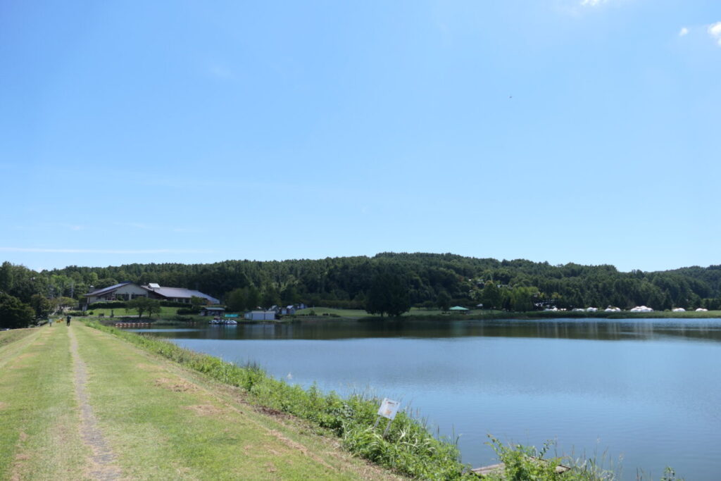 長野県飯綱町 霊仙寺湖