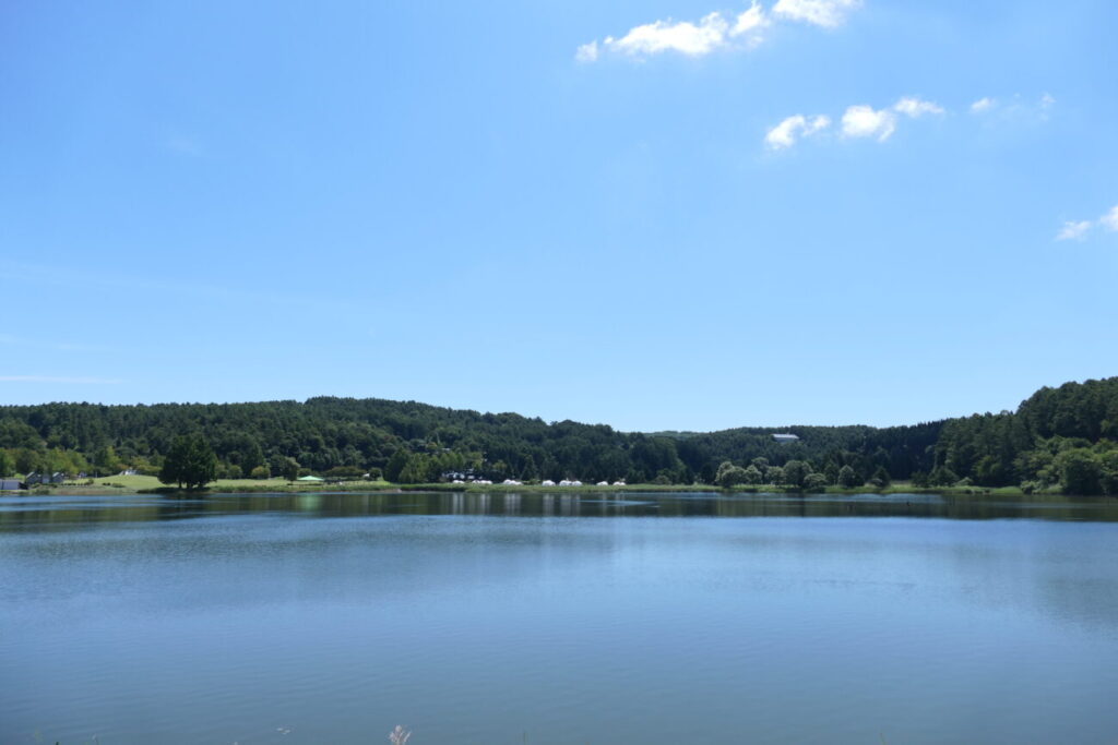 長野県飯綱町 霊仙寺湖