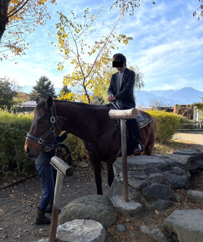 ホースランド安曇野 ひき馬
