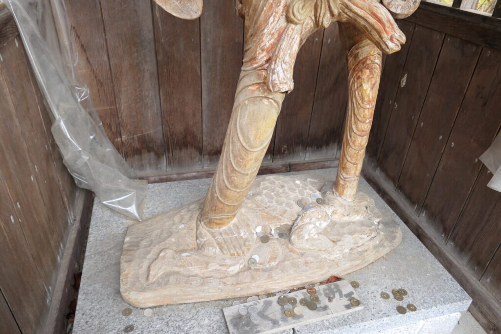 アルプス展望広場 ずくだせ明王