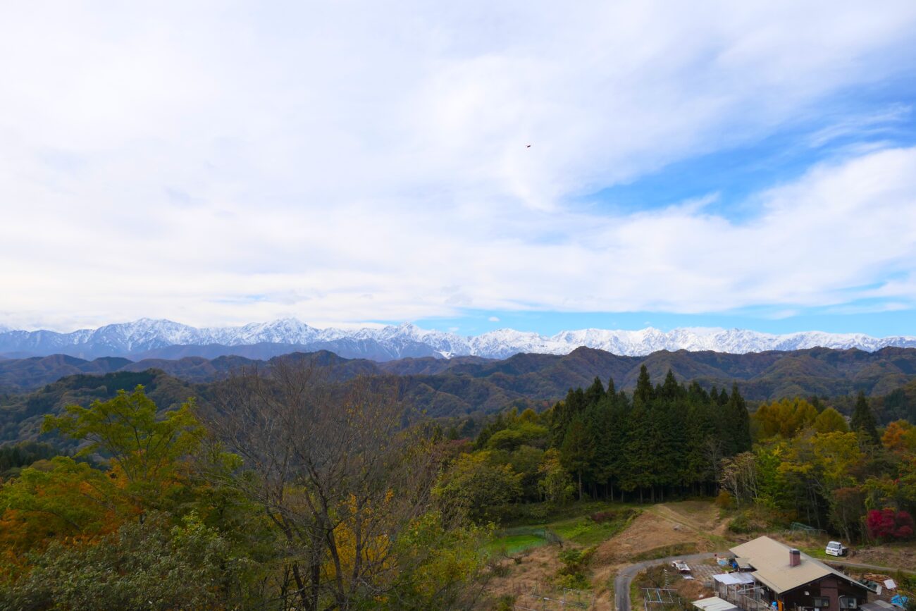 小川村 アルプス展望広場 アイキャッチ