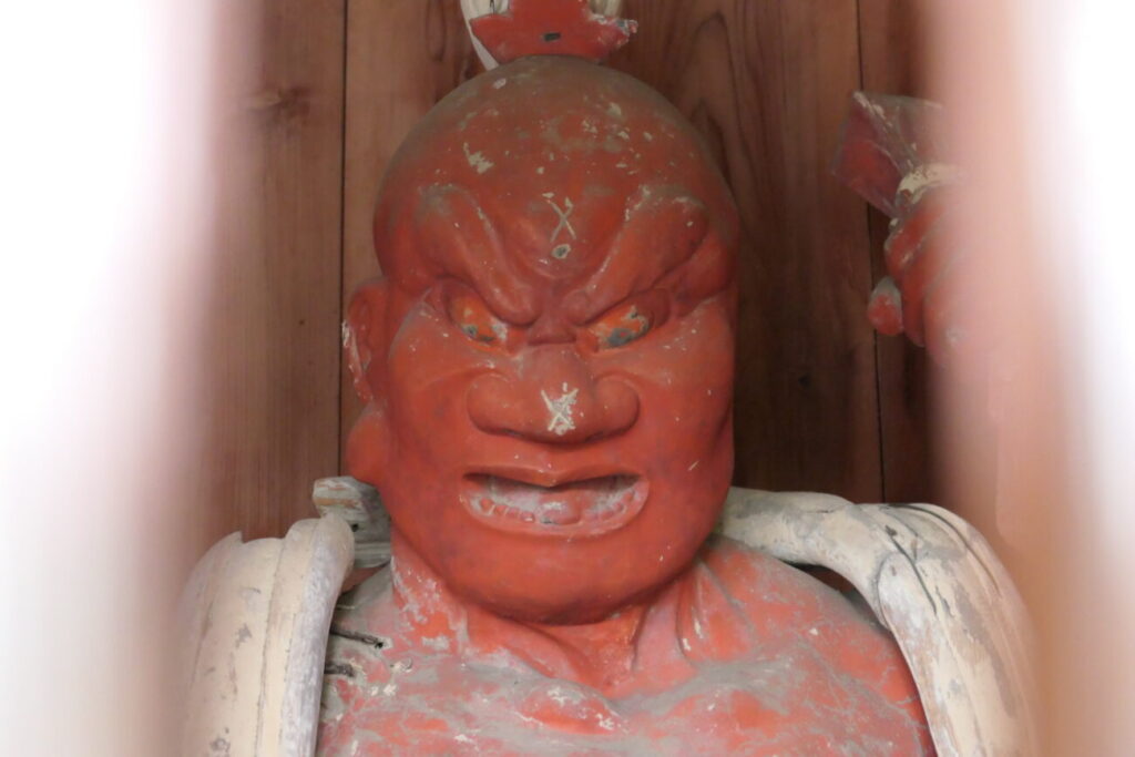 小川村 高山寺 仁王門