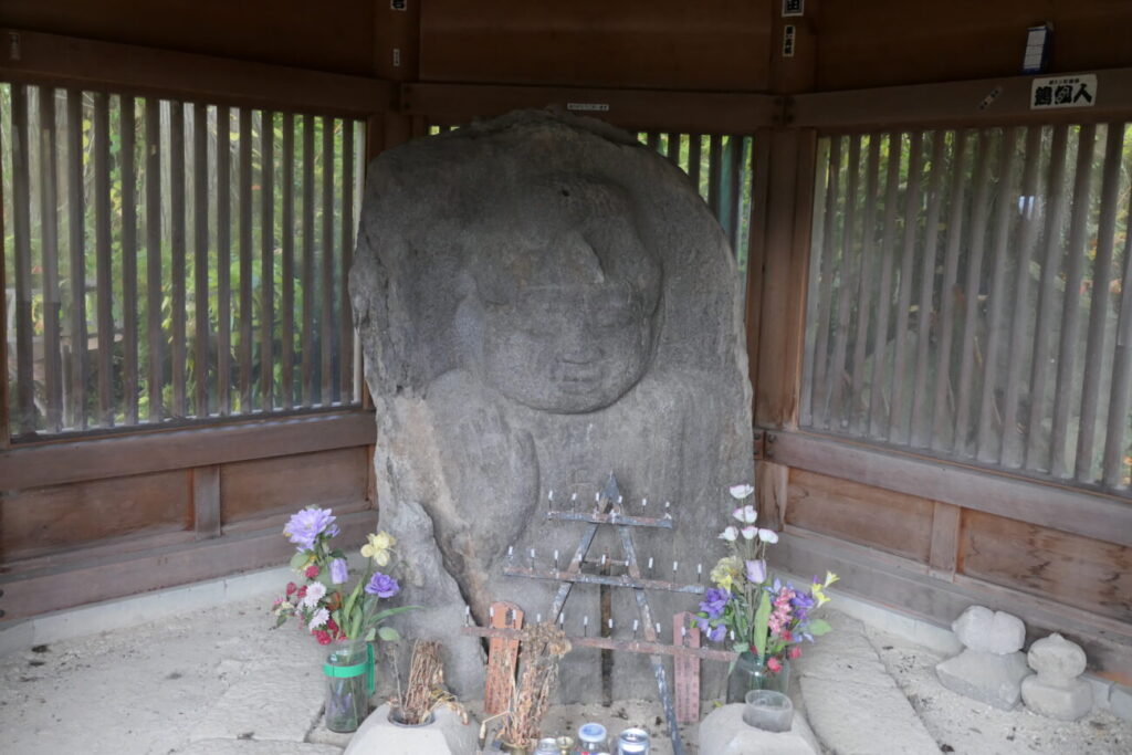 長野 平和観音 みろく石仏
