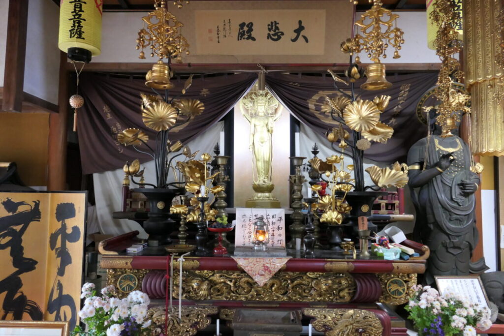 長野 世界平和聖観世音菩薩(平和観音) 大悲殿の御本尊
