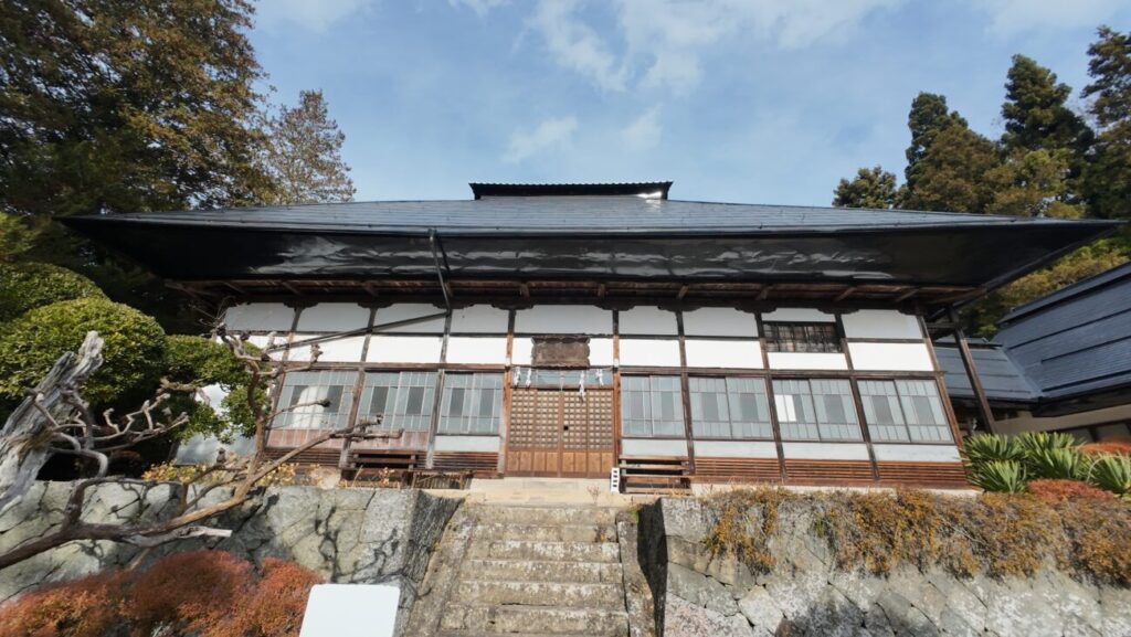 青木村 大法寺 本堂