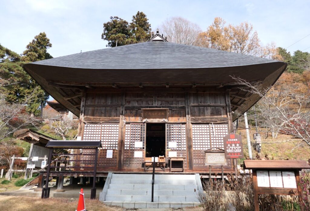 青木村 大法寺 観音堂