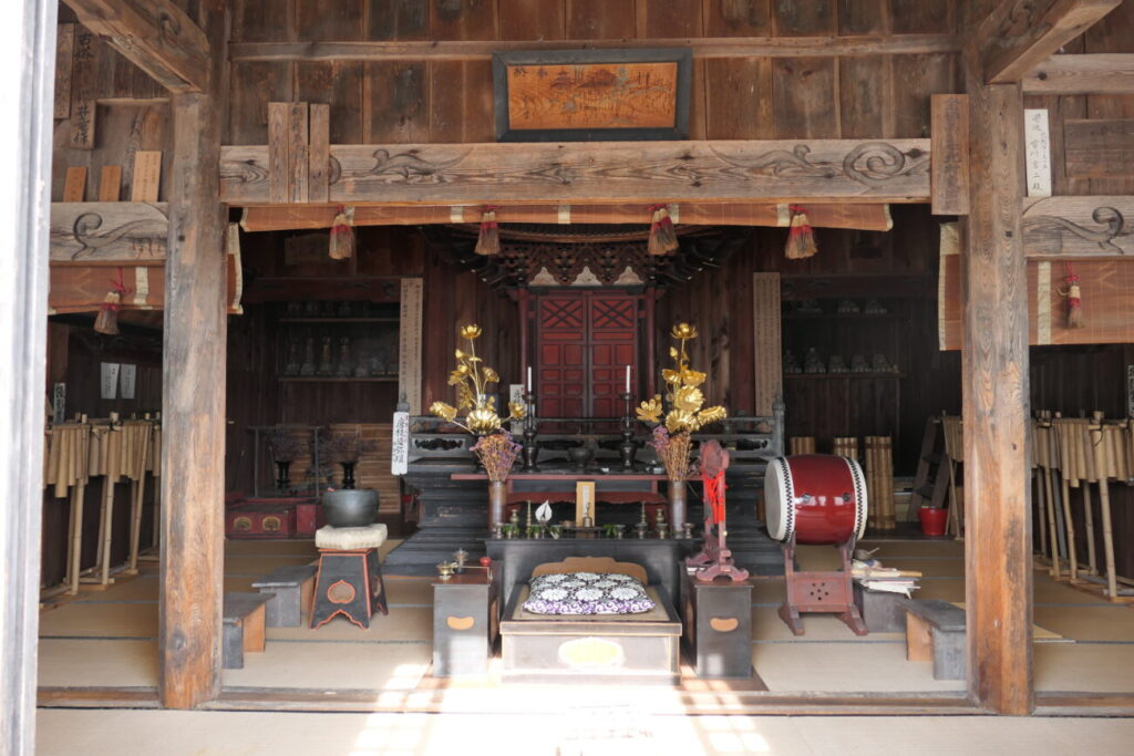 青木村 大法寺 観音堂