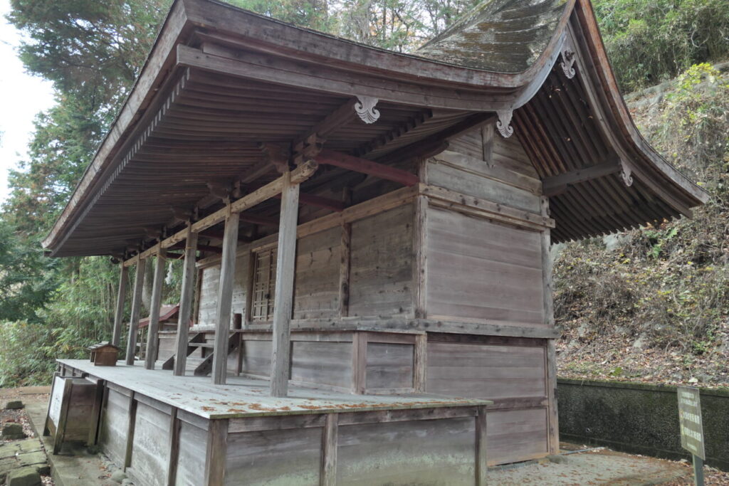 青木村 日吉神社 本殿