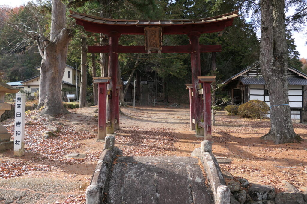 青木村 日吉神社 