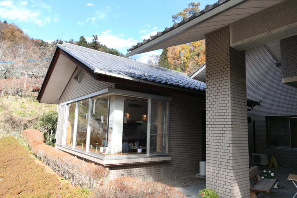 青木村郷土美術館 喫茶室