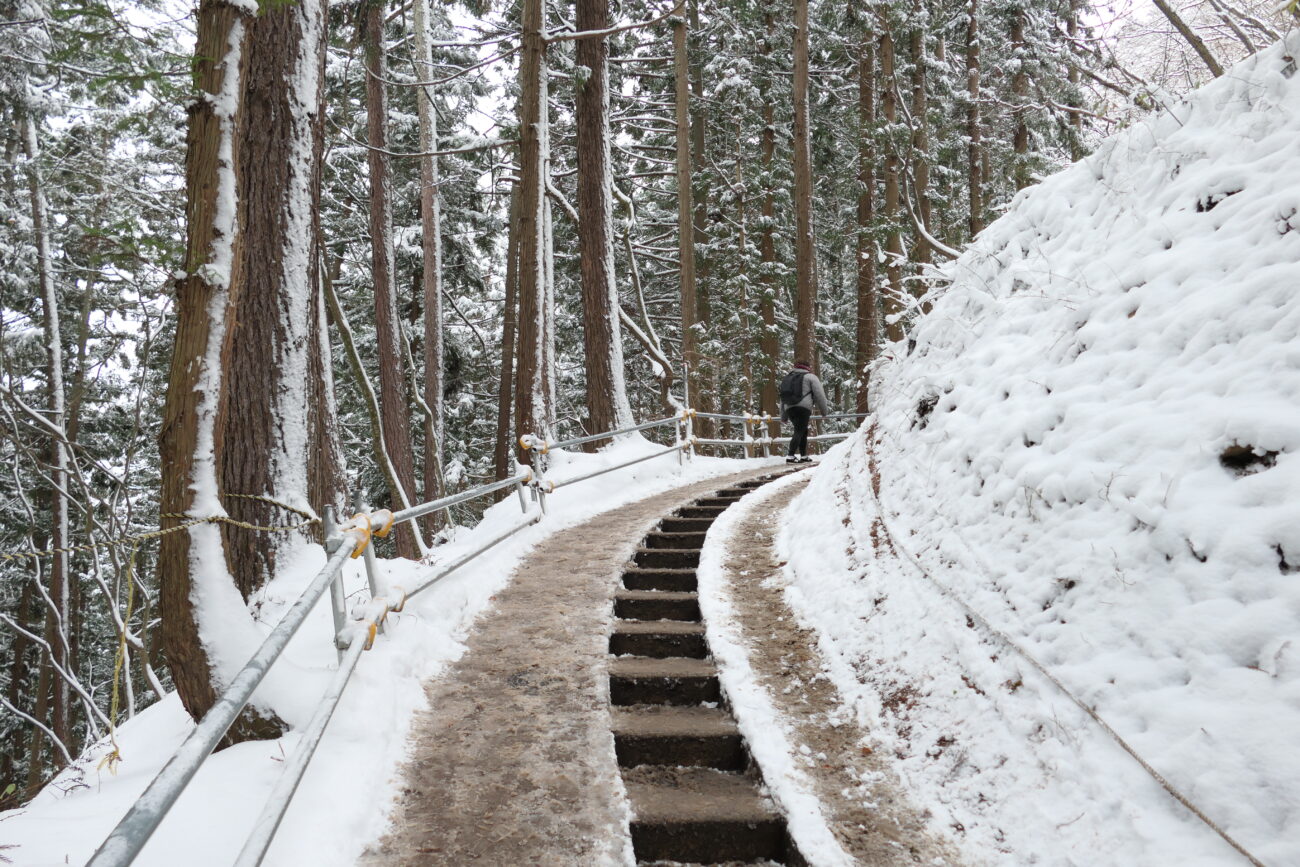 地獄谷野猿公苑 jigokudani-yaen-koen 入口までの道