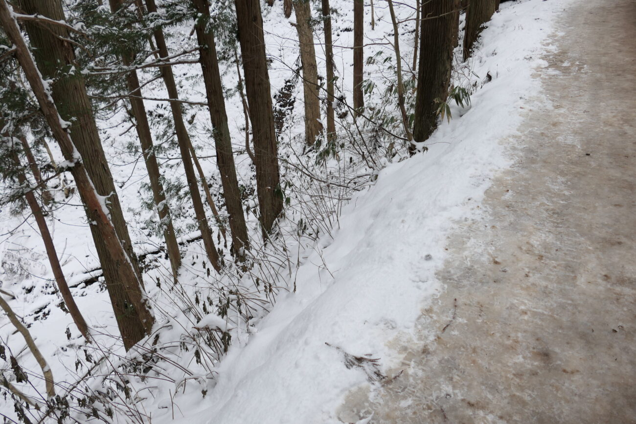 地獄谷野猿公苑 jigokudani-yaen-koen 入口までの道