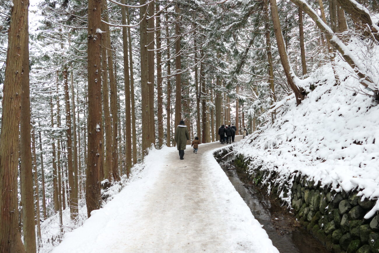 地獄谷野猿公苑 jigokudani-yaen-koen 入口までの道
