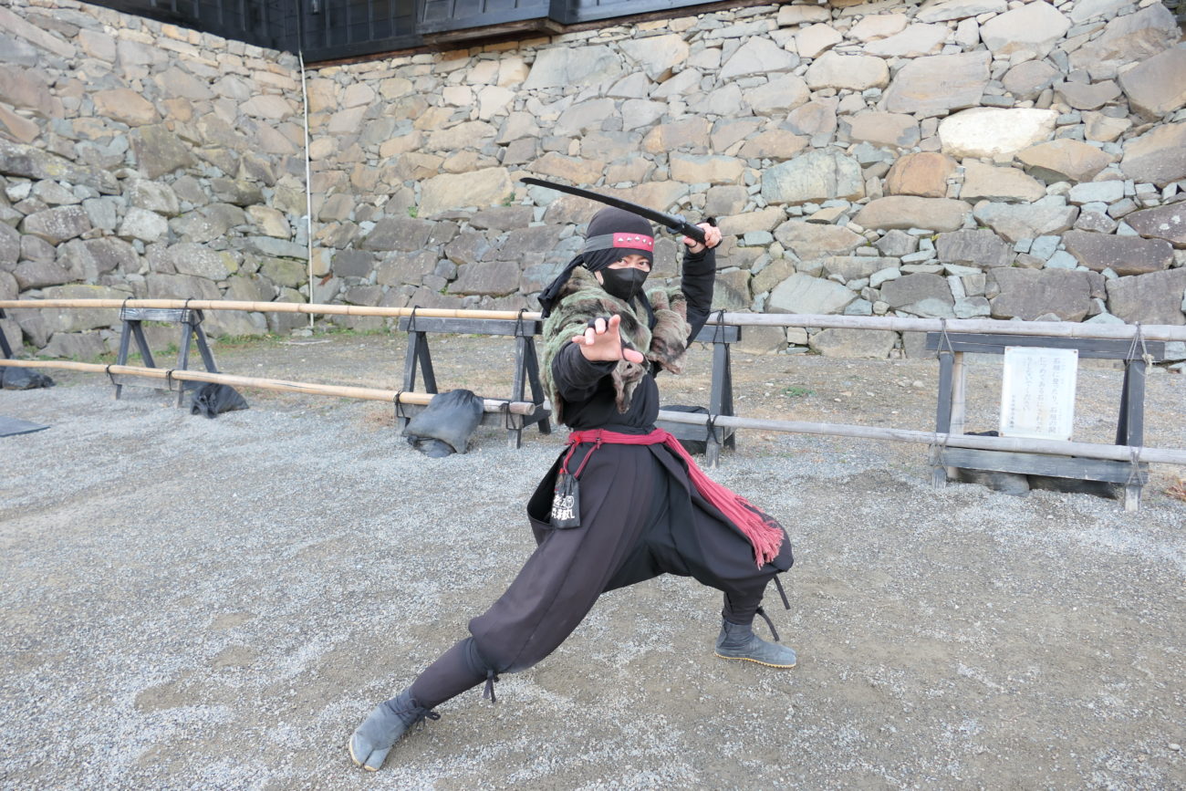 松本城 おもてなし隊の忍者