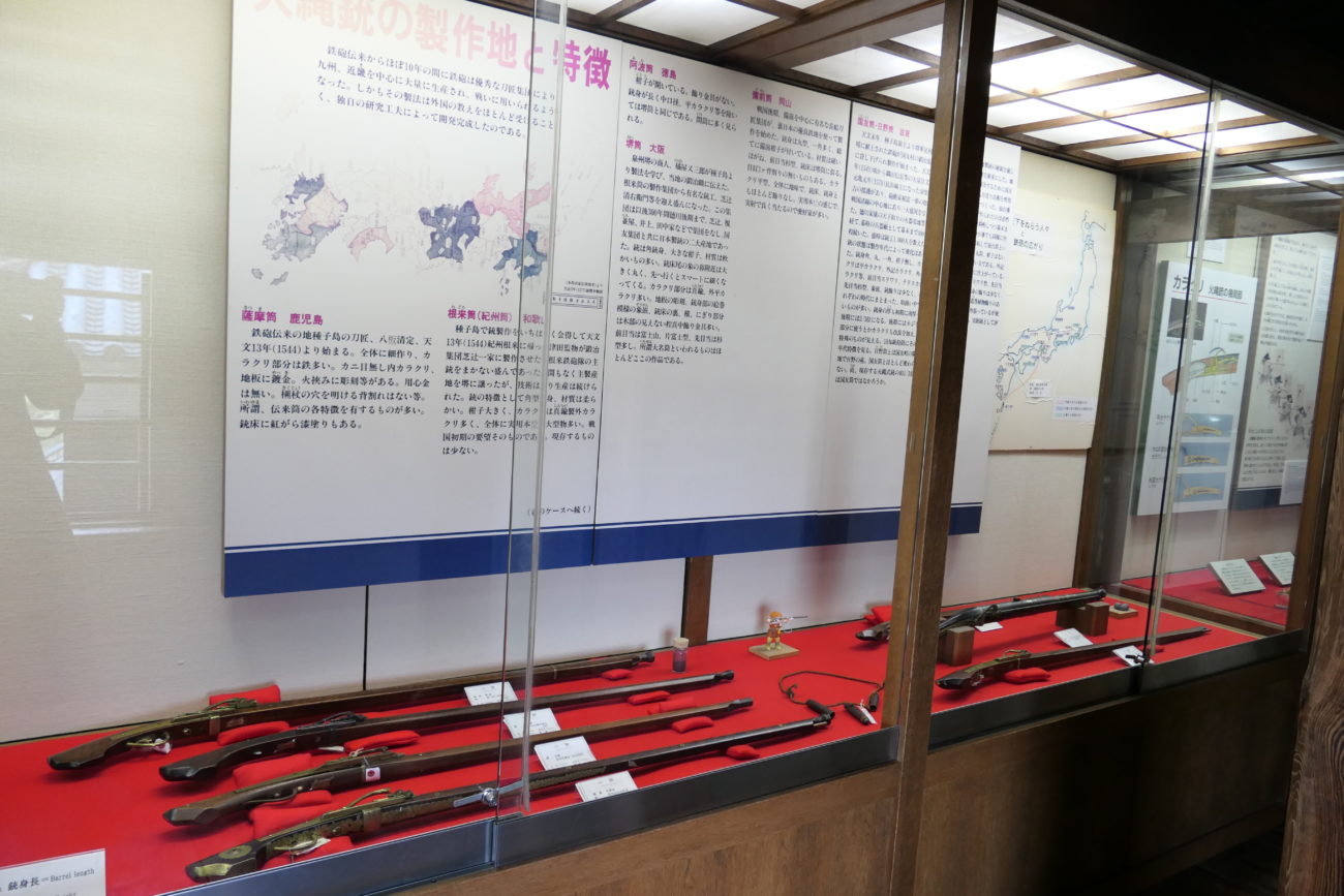 松本城 天守内部 鉄砲