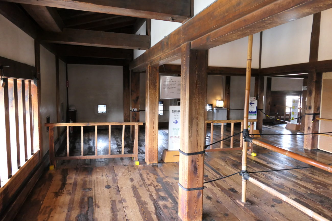 松本城 天守内部