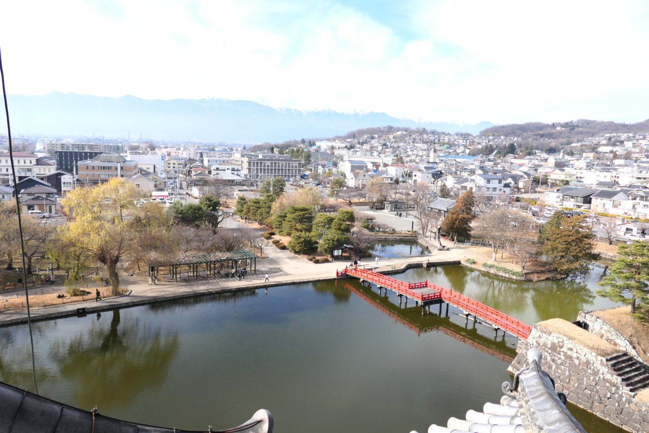 松本城 天守内部からの景色