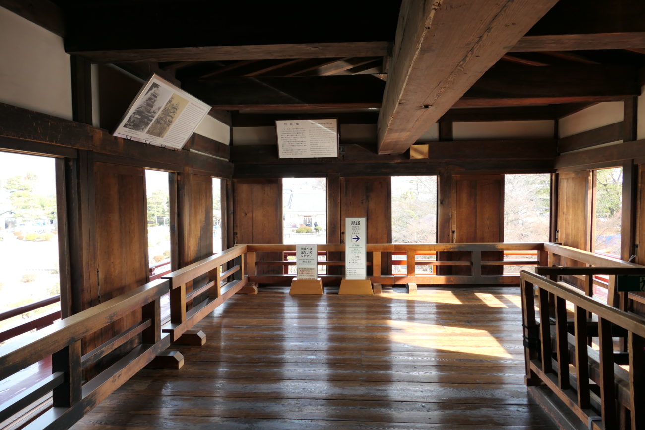 松本城 天守内部 月見櫓