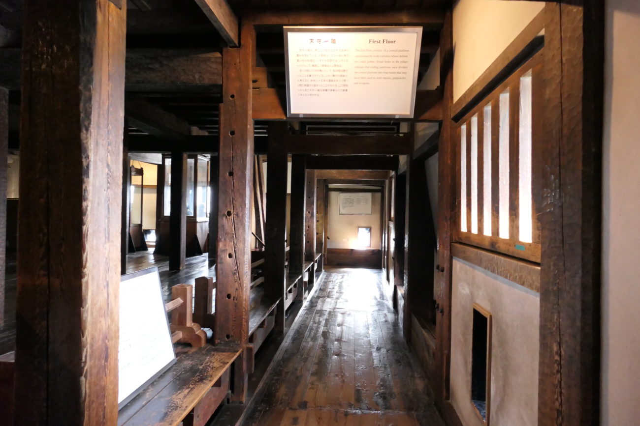 松本城 天守内部