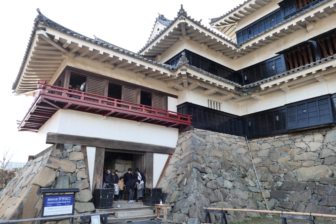 松本城 天守内部 月見櫓