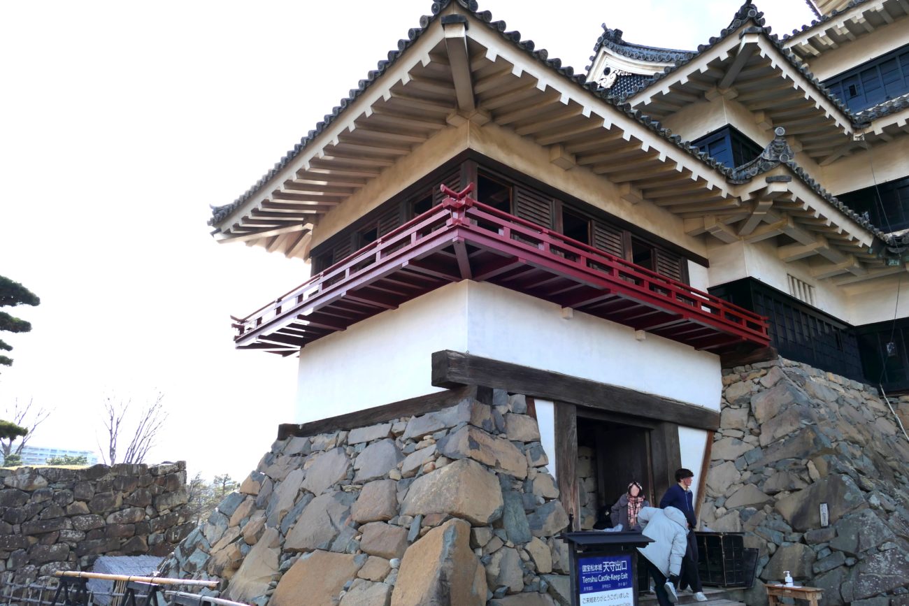 松本城の月見櫓