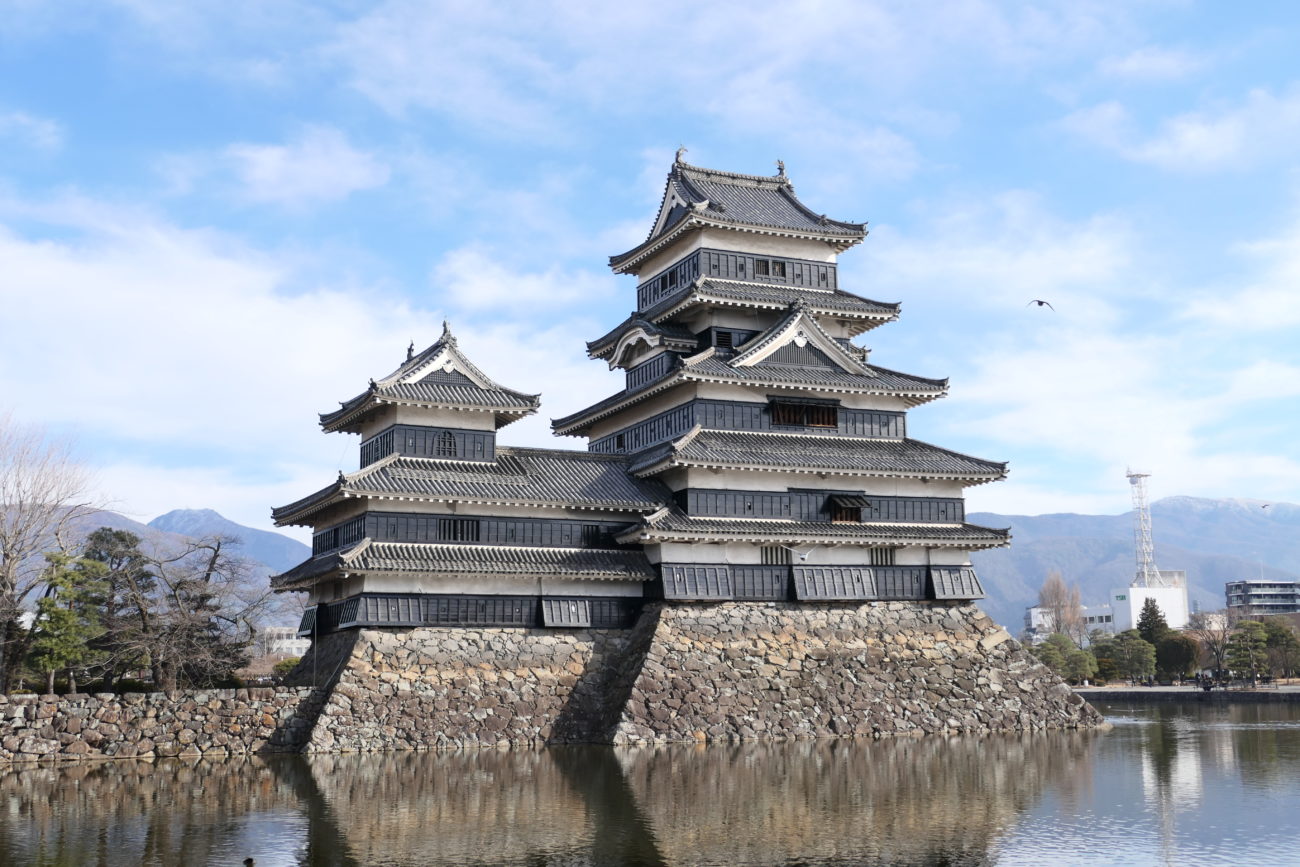松本城全景