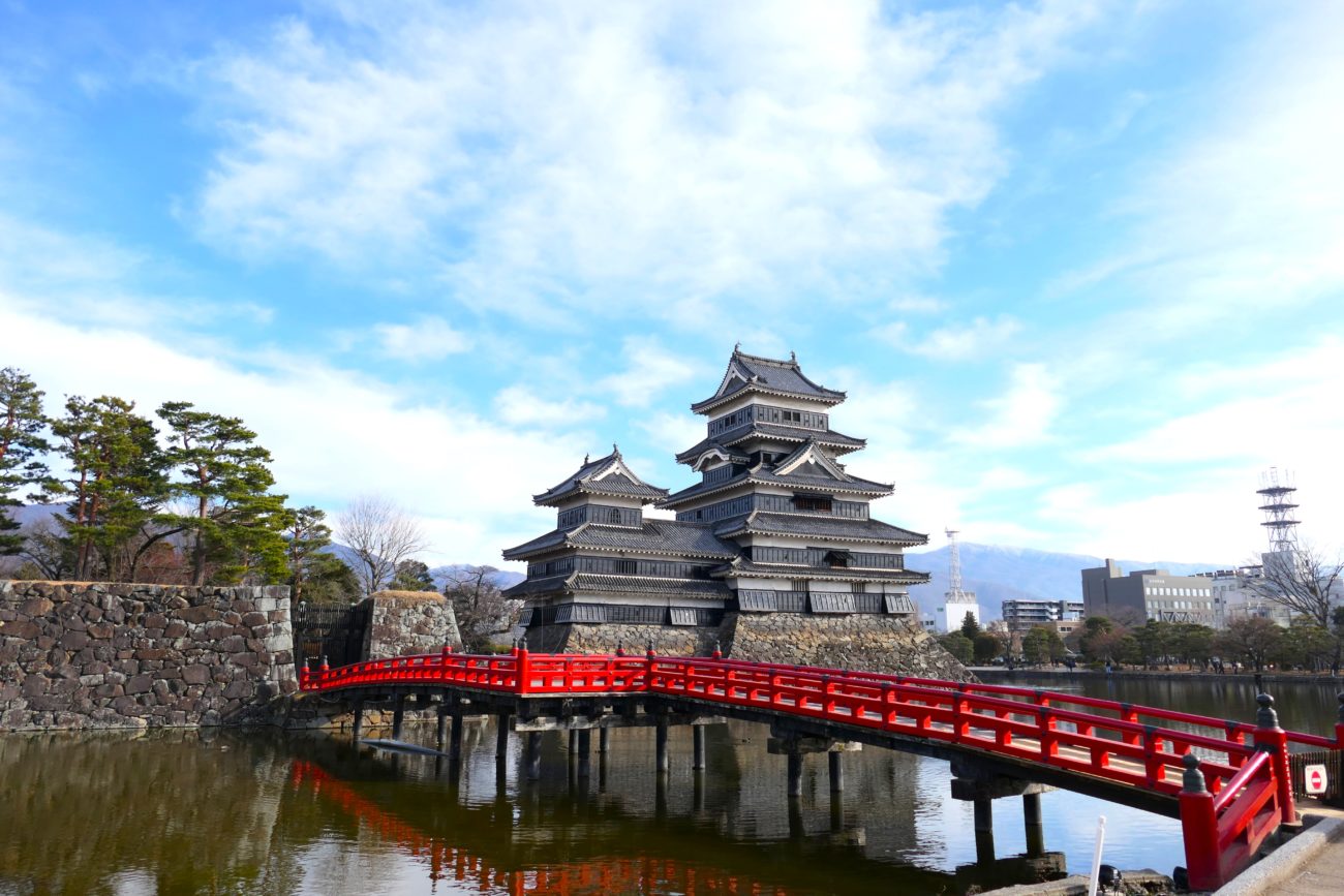 松本城全景