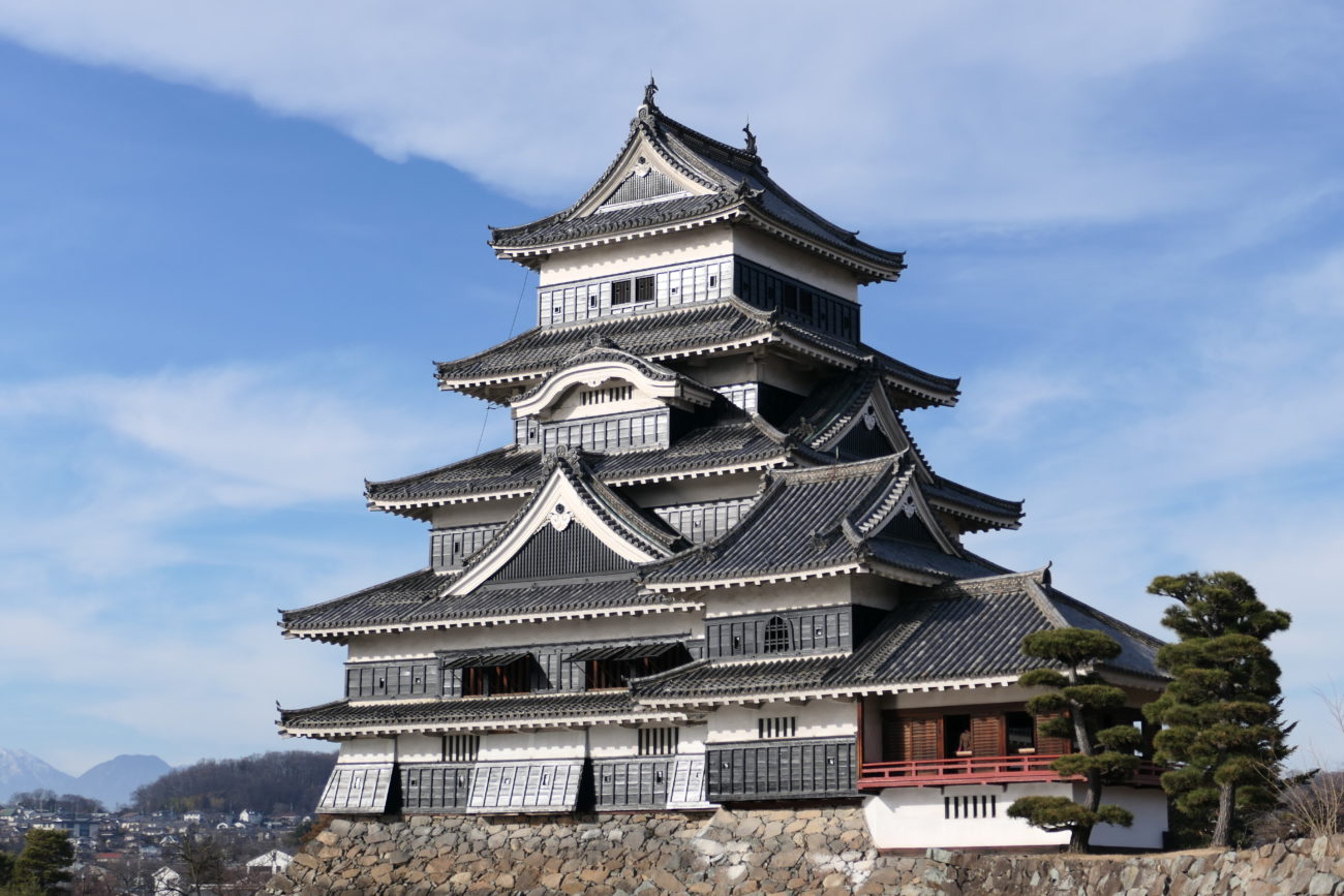 松本城全景