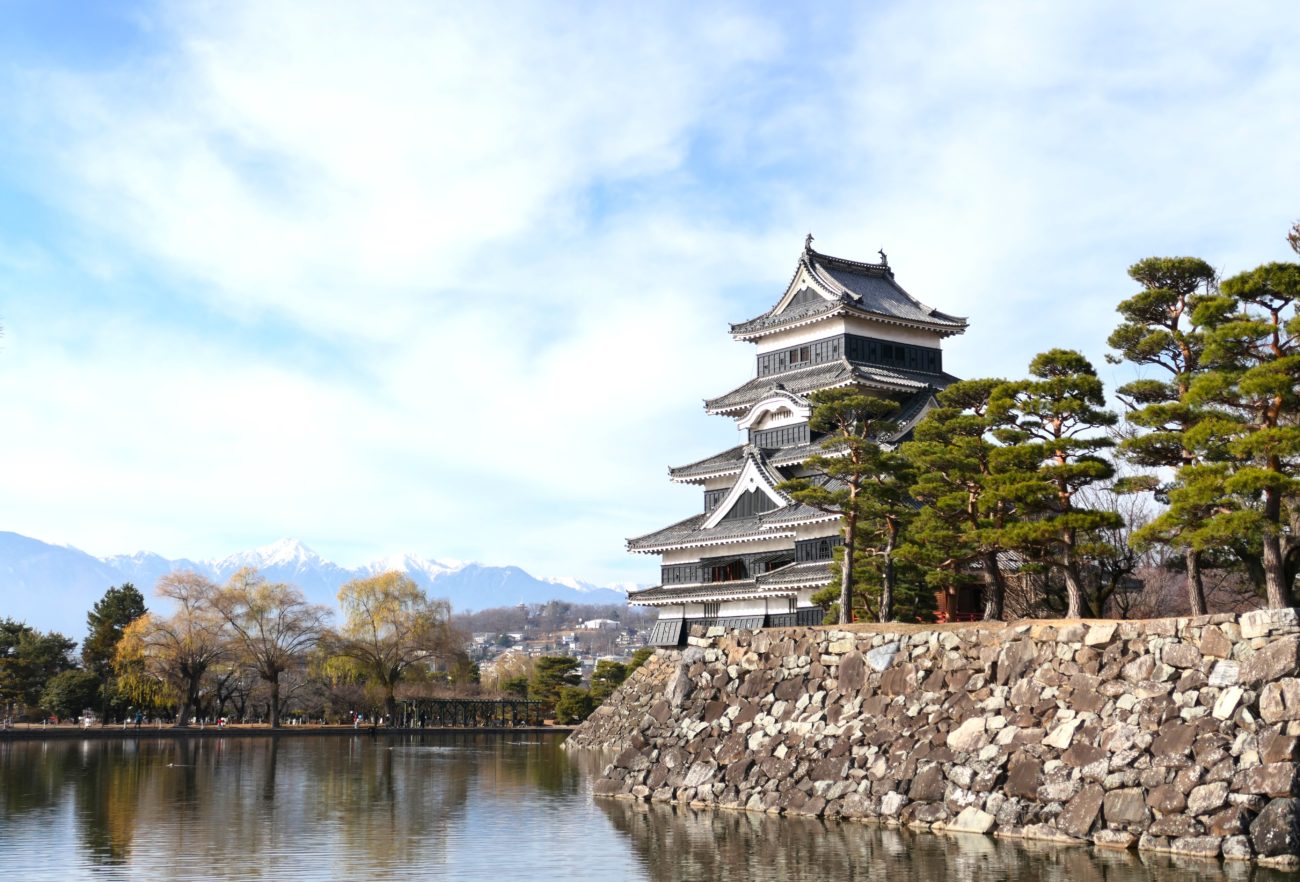 松本城全景