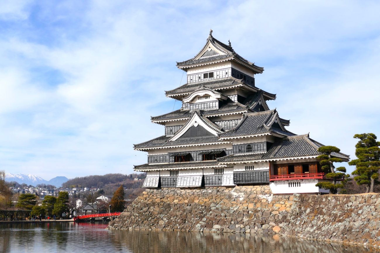 松本城全景