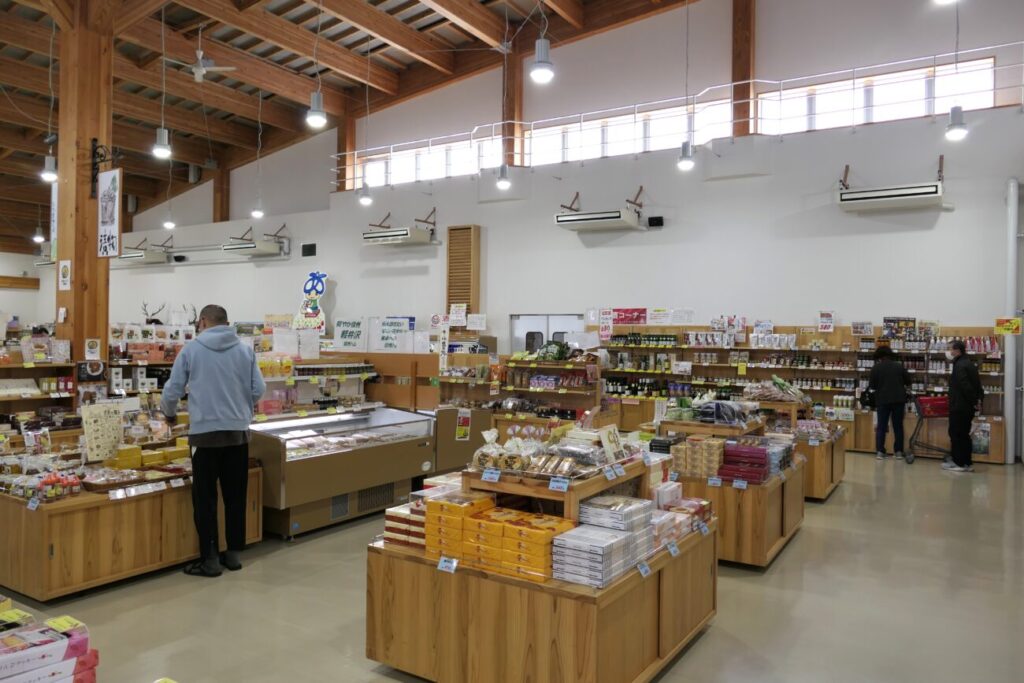 道の駅あおき 農産物直売所