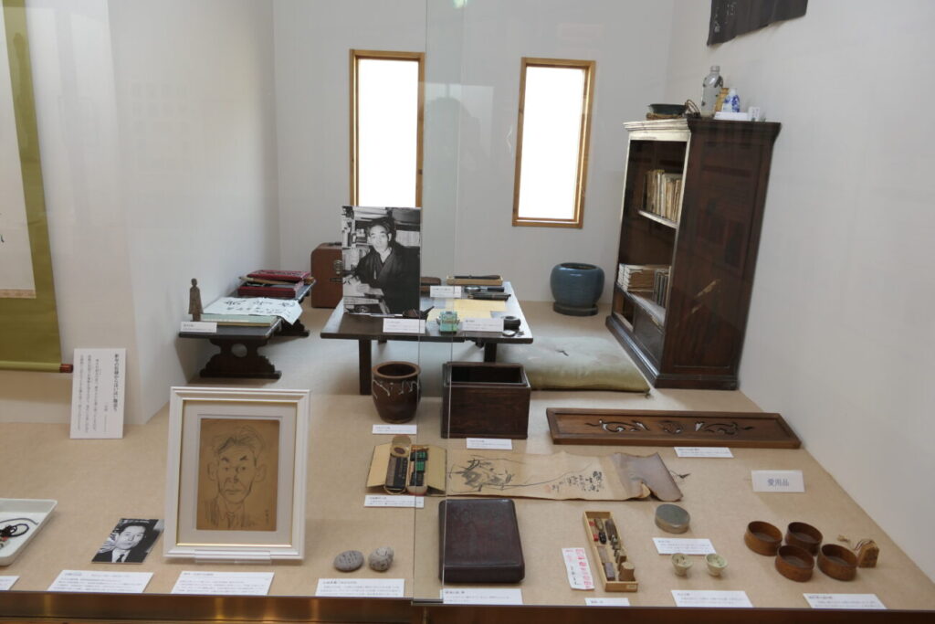 青木村歴史文化資料館 栗林一石路資料室