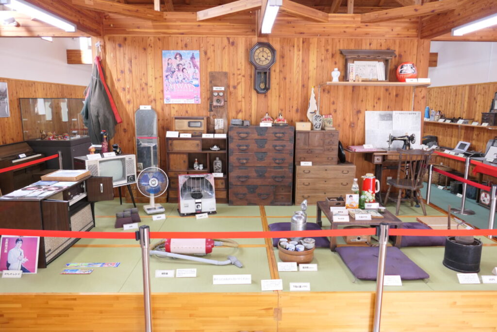 五島慶太未来創造館 青木村民俗資料館の昭和レトログッズ・家電