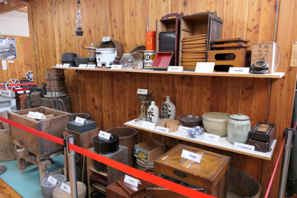 五島慶太未来創造館 青木村民俗資料館の昭和レトログッズ
