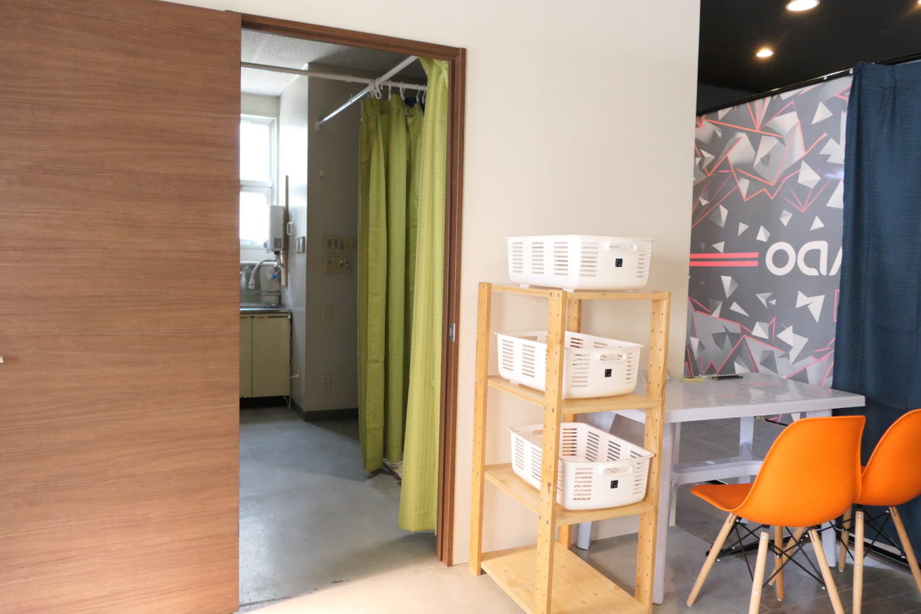 ウィルアップ HADO 更衣室