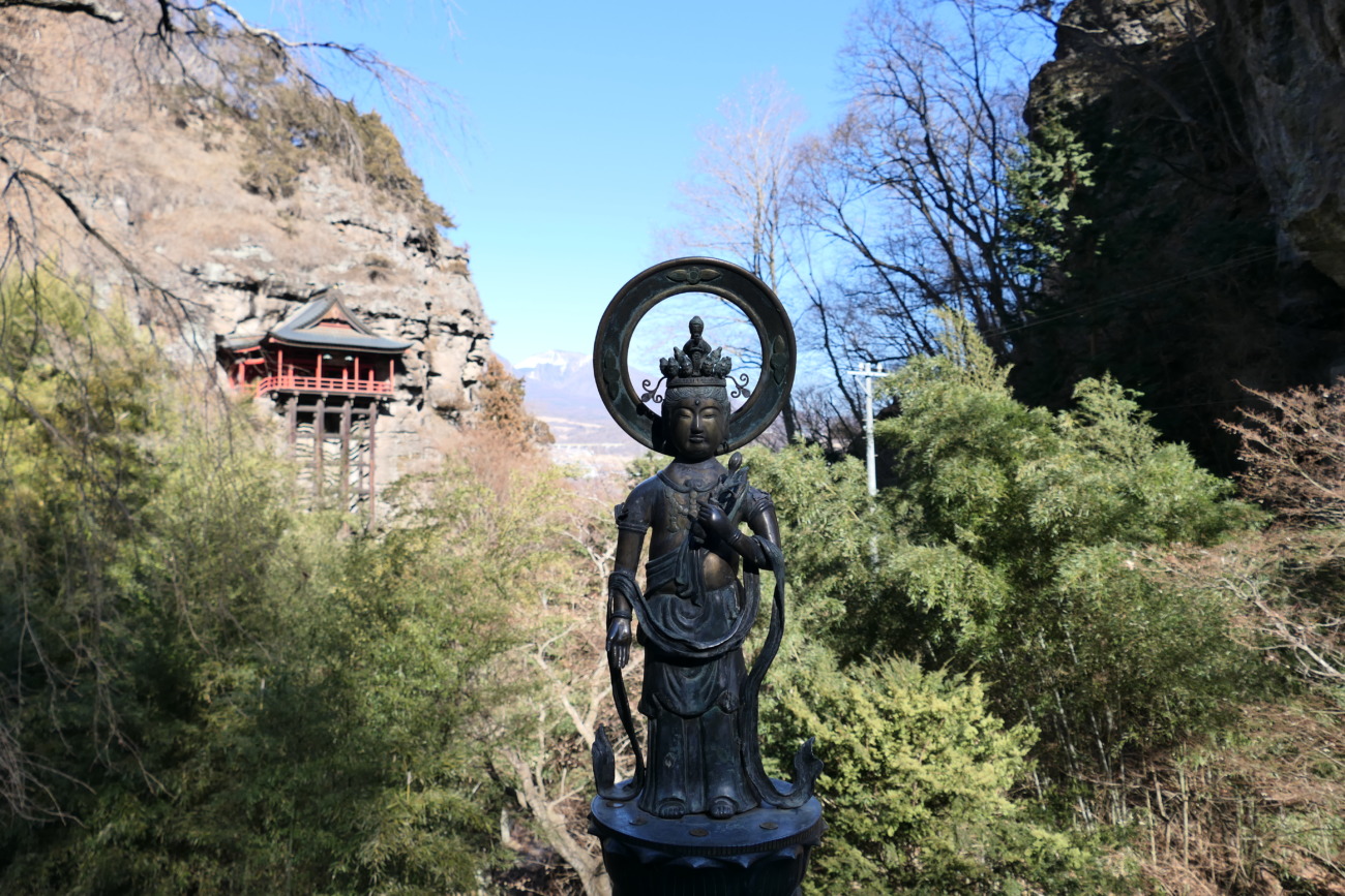 布引観音釈尊寺 聖観世音菩薩と観音堂